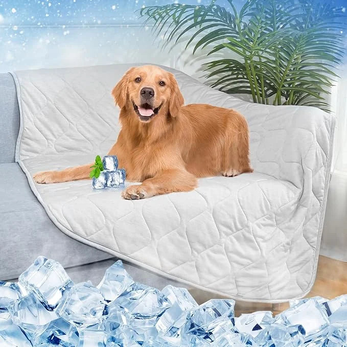 Rywell Cooling Mat for Dogs,Dog Cooling Mat Q-Max>0.5, Durable&Versatile with Cooling&Soft Surfaces for All Seasons,Protec...