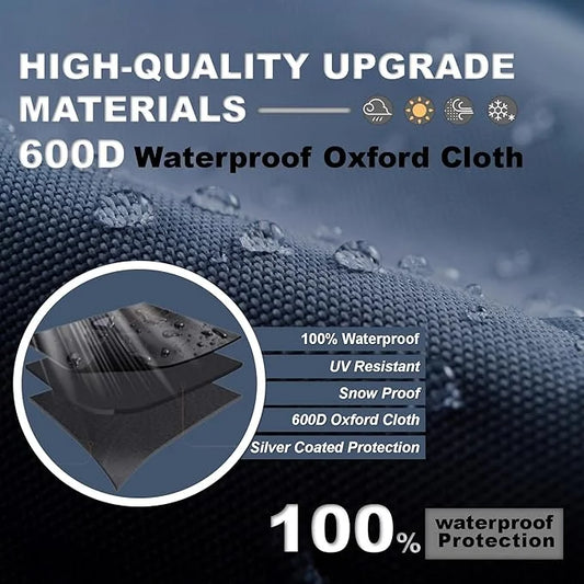 Outdoor Cat House Cover, Extremely Waterproof Feral Cattery Cat Cover, Cat Enclosure Cover, 600 D Heavy Duty Rain Sheet , ...