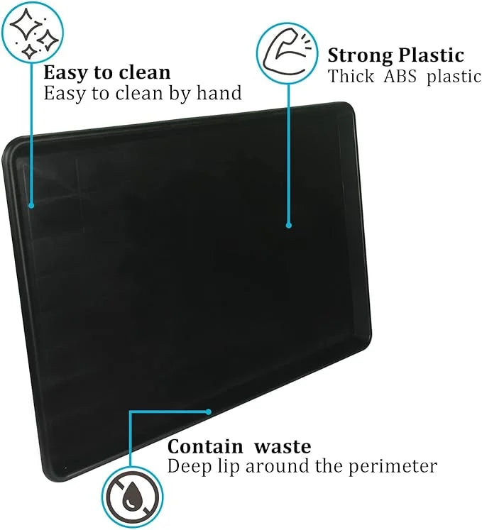 Dog Crate Tray 36" - ChewProof Replacement Pan, Easy to Clean, Easy to Assemble,Ideal for Potty Training - Perfect for Pet...