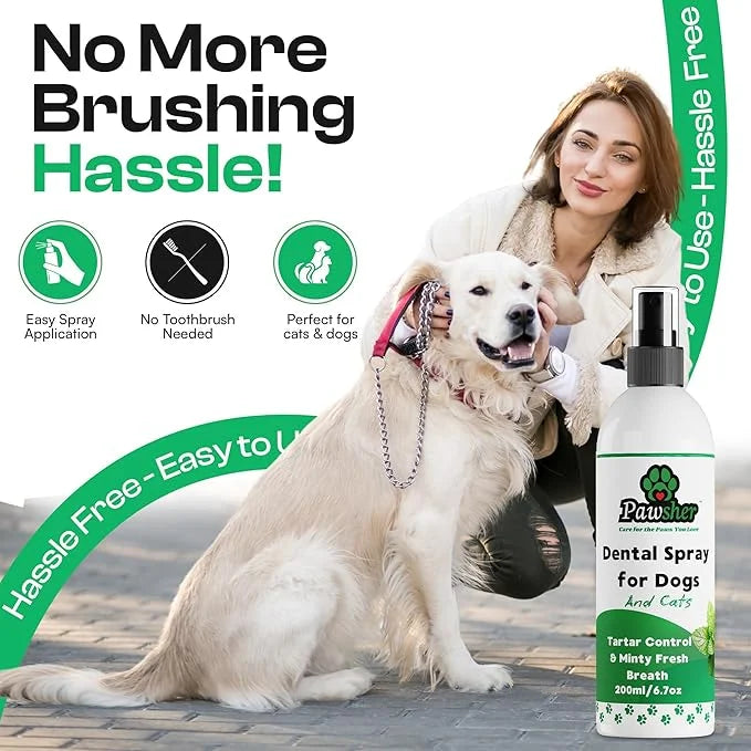Ultimate Dog Wellness Pack: Fur Spray, Dental Care (Spray & Wipes), Paw Balm and Dog Wet Wipes - Product Image
