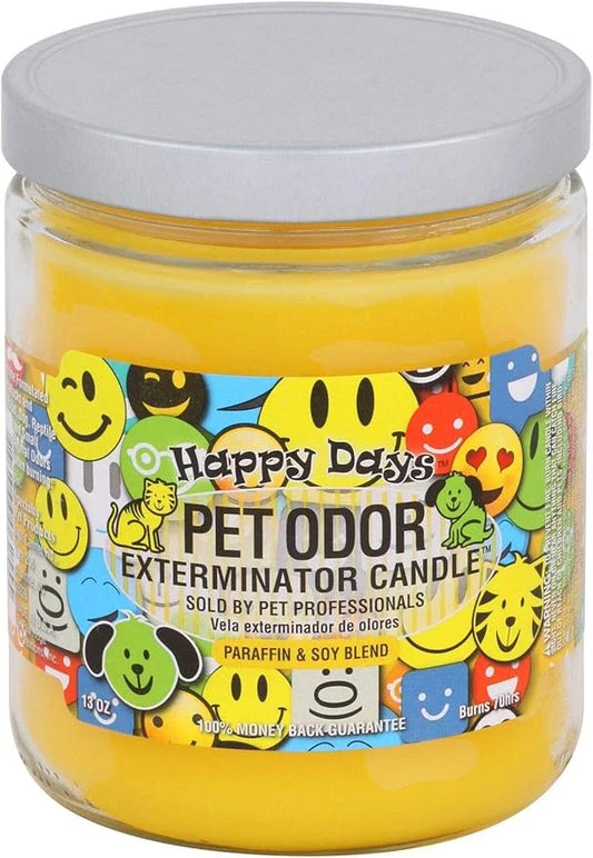 0 Happy Days„ Pet Oder Exterminator Candle„ 13 oz - Product Image