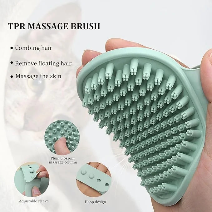 Pet Nail Clippers Trimmer and Grooming Kit, 8 Pieces Pet Grooming Kit - Dematting Comb,Slicker Brush,dog nail trimmer,coll...