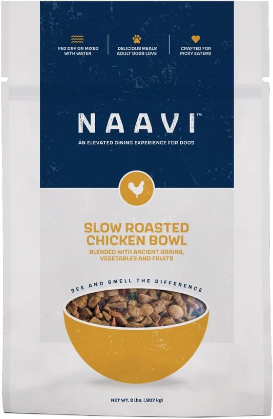 Slow Roasted Chicken Bowl with Ancient Grains, Vegetables & Fruits, Premium Dog Food Topper for Adult Dogs - 2lb - Product...