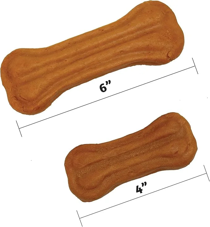 Ultra Chewy Turkey Tendon Pressed Bones for Dogs - Premium All-Natural, Hypoallergenic, Long-Lasting Dog Chew Treat, Easy ...