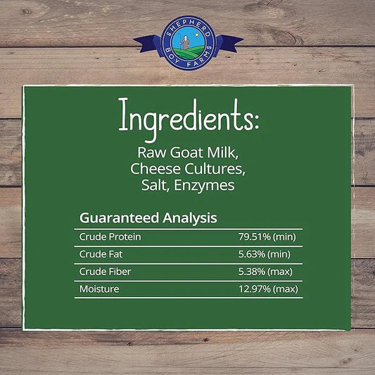 Freeze Dried Dog and Cat Treats, Goat Cheese, All Natural Single Ingredient Freeze-Dried Dog Treat & Dog Snacks, Made in U...
