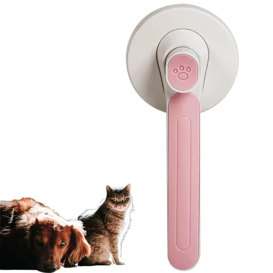 1 Pcs Cat Grooming Brush, Cat Brush Cats Grooming Dematting Comb Self Cleaning Slicker Brushes for Dogs Cats Pet for Shedd...