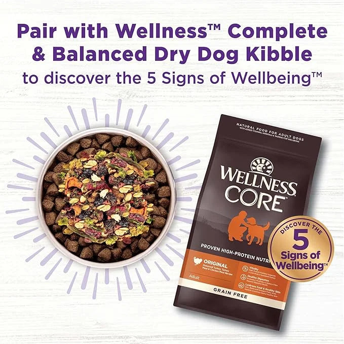 Wellness CORE Bowl Boosters Heart Health Dog Food Topper, 4 Ounce Bag - Product Image