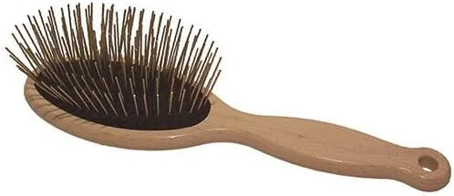 #1 All Systems 27mm Firm Pin Brush, Large, Black - Product Image
