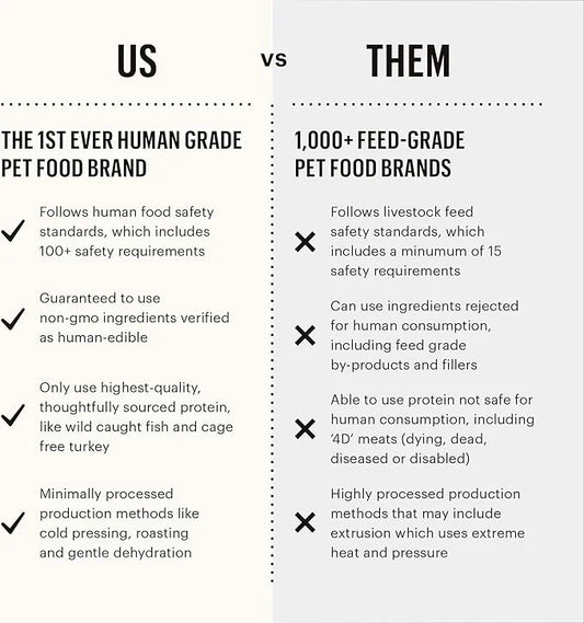 The Honest Kitchen Human Grade Dehydrated Whole Grain Dog Food – Complete Meal or Dog Food Topper – Fish 10 lb (makes 40 l...