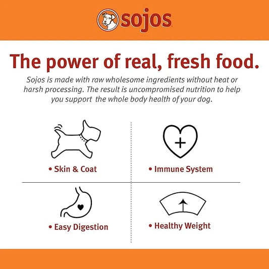 SOJOS Complete Beef Recipe Dehydrated Dog Food, 1.75 lb, Yellow - Product Image