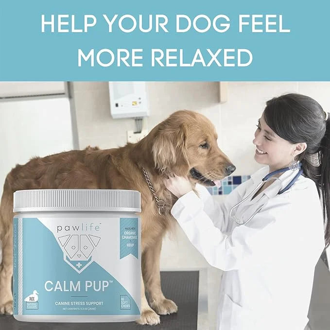 Hemp Dog Calming Chews - Anxiety Relief Treats, 240 Calming Treats for Dogs, Calm Pup Dog Anxiety Relief & Joint Support, ...