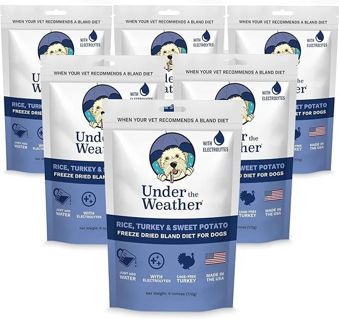 Under the Weather Bland Diet for Dogs | Easy to Digest for Sick Dogs |Always Be Ready| Contains Electrolytes - All Natural...