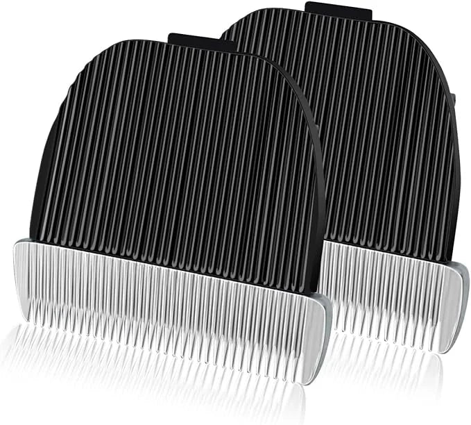 2 Pack Replacement Blade Compatible with oneisall Low Noise Dog Clippers, Made of Ceramic Blade & Stainless Steel Blade - ...