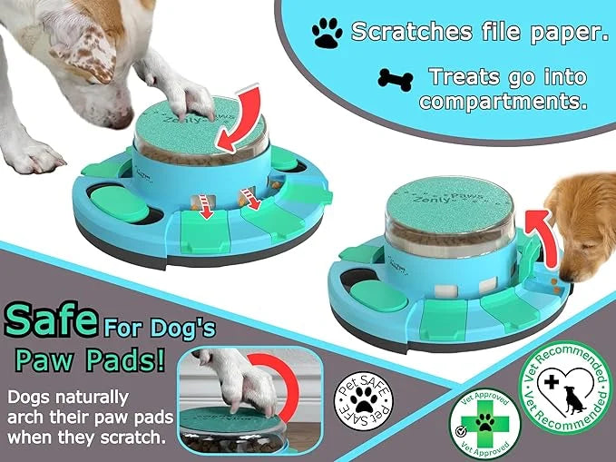 Nail File Toy, Dog Scratch Pad for Nails, Dog Nail Scratch Board, Scratching Board for Dogs, Scratching Pads Files Scratch...