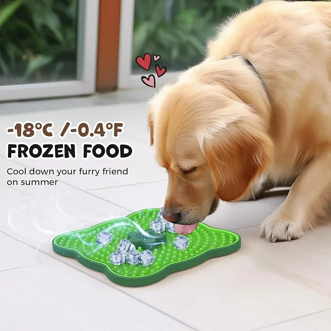 HOPET New Licking Mat for Dogs Crate, Interactive Large 7.1" Size Lick Mats for Boredom Relief & Anxiety Reduction, Soft &...