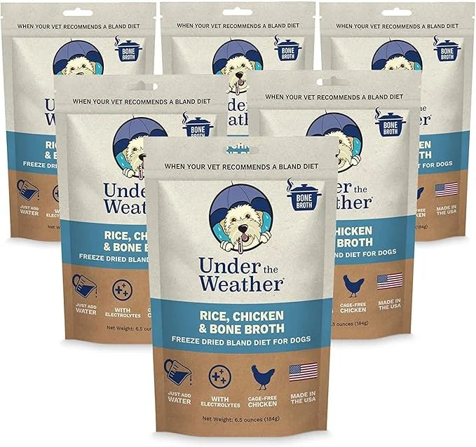Under the Weather Bland Diet for Dogs | Easy to Digest for Sick Dogs |Always Be Ready| Contains Electrolytes - All Natural...