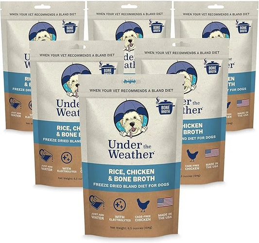 Under the Weather Bland Diet for Dogs | Easy to Digest for Sick Dogs |Always Be Ready| Contains Electrolytes - All Natural...