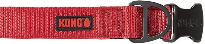 KONG Max HD Ultra Durable Neoprene Padded Dog Collar (Large, Red) - Product Image