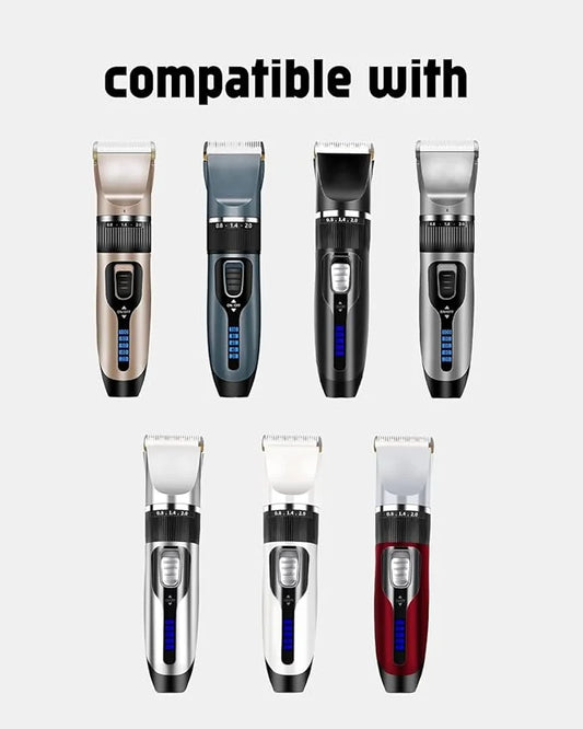 uijino 2 Pack Dog Clipper Blades Compatible with Gooad Dog Clipper Replacement Blades, 2 Cleaning Brush - Product Image