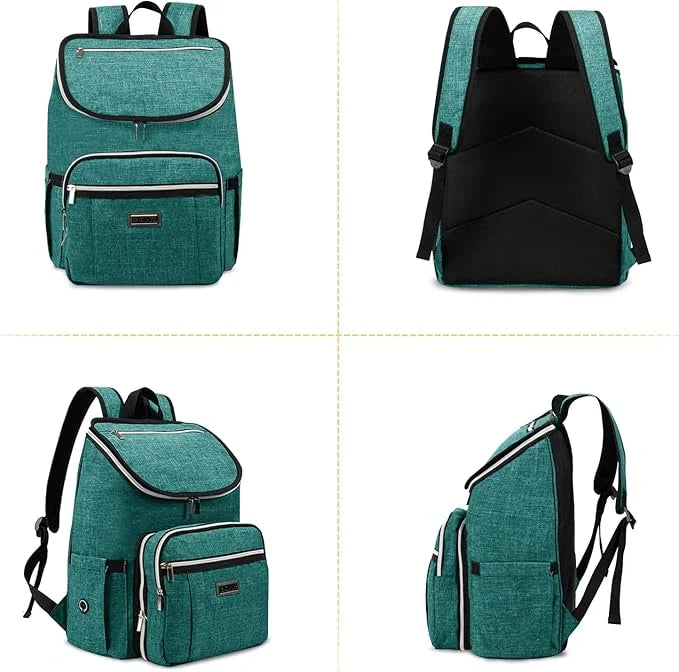 BAGLHER Travel Dog Backpack - Detachable Travel Dog Food Container for Pet Supplies Dog Gear Backpack,Dog Bag for Travelin...