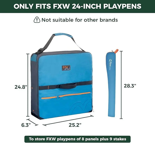 FXW Specialized Dog Playpen Storage Bag (Not Suitable for Other Brands), Designed for RV Trips, Fits 24" H 8 Panels and 9 ...