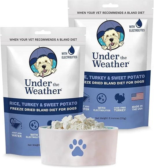 Under the Weather Bland Diet for Dogs | Easy to Digest for Sick Dogs |Always Be Ready| Contains Electrolytes - All Natural...