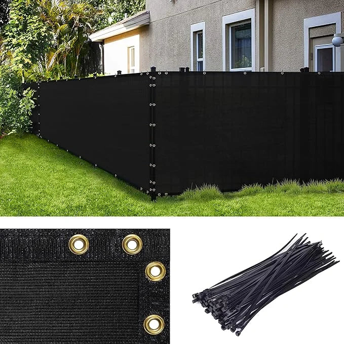 ColourTree 2' x 12' Red Custom Size Shade Cloth with Grommets - 90% Sunblock, Durable Mesh Fabric Tarp for Dog Kennel Cove...
