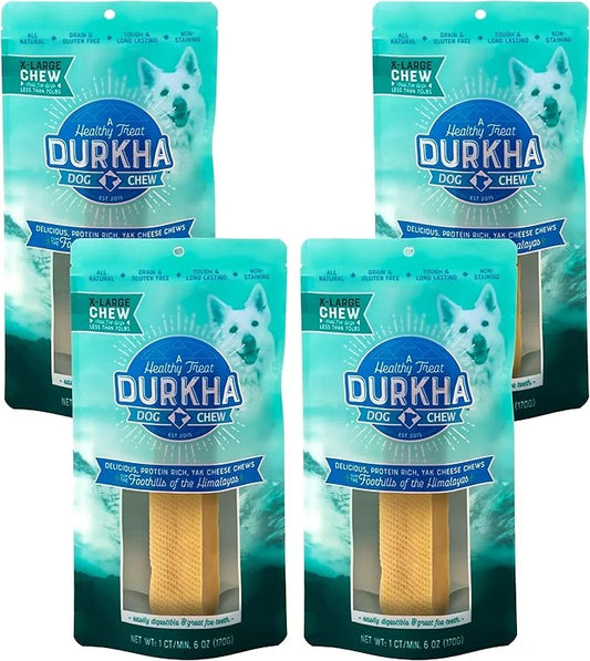 Yak Cheese Chews: Himalayan Yak Cheese Dog Chews- Natural, Healthy & Long Lasting Dog Treats - Grain, Gluten & Lactose-Fre...