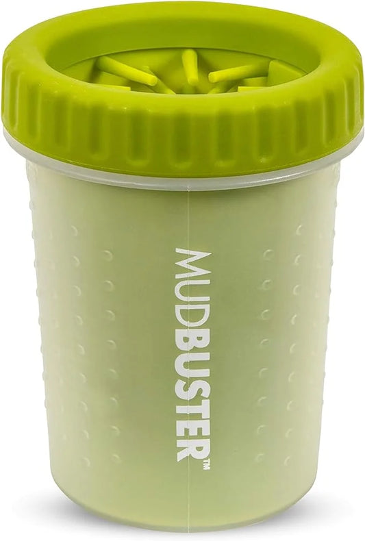Dexas MudBuster Portable Dog Paw Cleaner, Medium, Green, PW710383 - Product Image