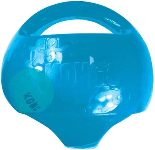 KONG Jumbler Ball - Interactive Dog Toy for Dog & Puppy Playtime - Fetch Toy with Tennis Ball - Dog Supplies for Engaging ...