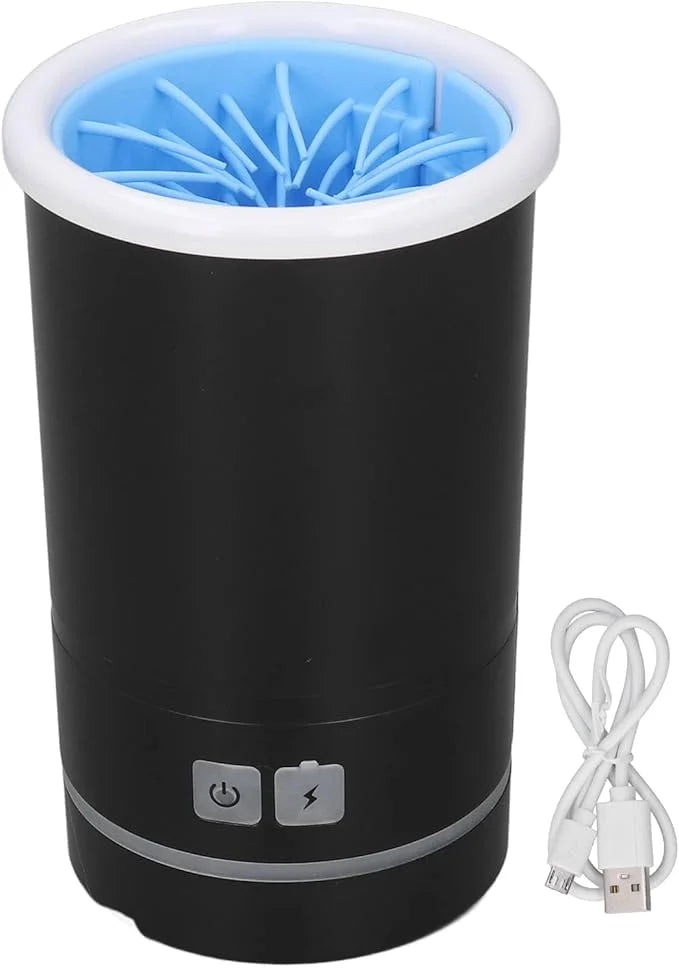 HEEPDD Dog Foot Washer, Pet Foot Washer Automatic USB Rechargeable Soft Brushes Portable Dog Foot Cleaner for Small Medium...