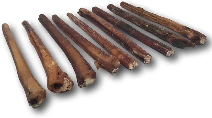 Top Dog Chews - Thick 12 Inch Bully Sticks, 100% Natural Beef, Free Range, Grass Fed, High Protein, Supports Dental Health...