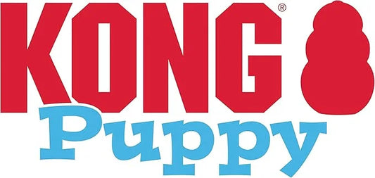 KONG Puppy - Natural Teething Rubber Chew Toy for Dogs - Stuffable Dog Toy for Extended Playtime - Chew & Fetch Toy for Pu...
