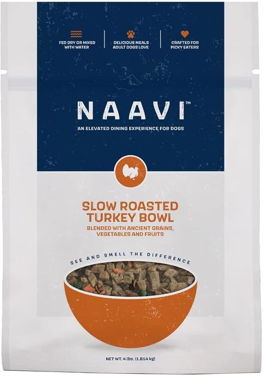 Slow Roasted Turkey Bowl with Ancient Grains, Vegetables & Fruits, Premium Dog Food Topper for Adult Dogs - 4lb - Product ...