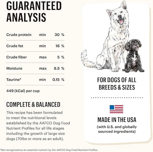 The Honest Kitchen Human Grade Dehydrated Gourmet Grains Dog Food - Chicken & Duck , 10 Pound Box - Product Image