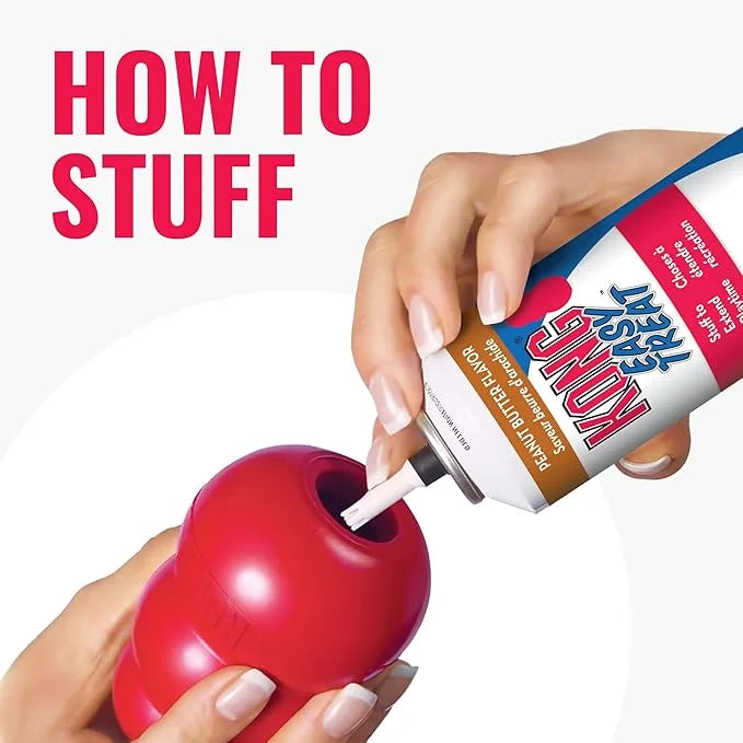 KONG Classic Stuffable Dog Toy - Fetch & Chew Toy for Dogs - Treat-Filling Capabilities & Erratic Bounce for Extended Play...