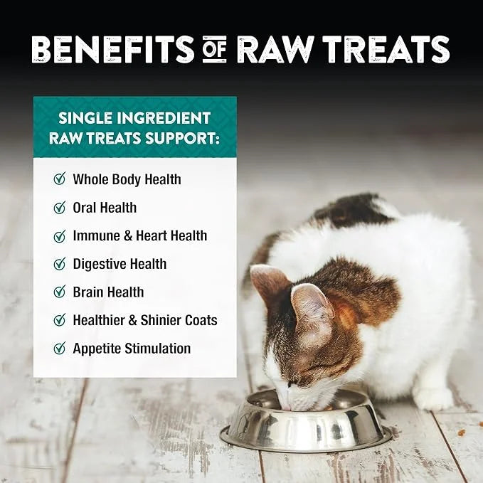 Northwest Naturals Raw Rewards Freeze-Dried Chicken Neck Treats for Dogs and Cats - Whole Neck - Healthy, 1 Ingredient, Hu...