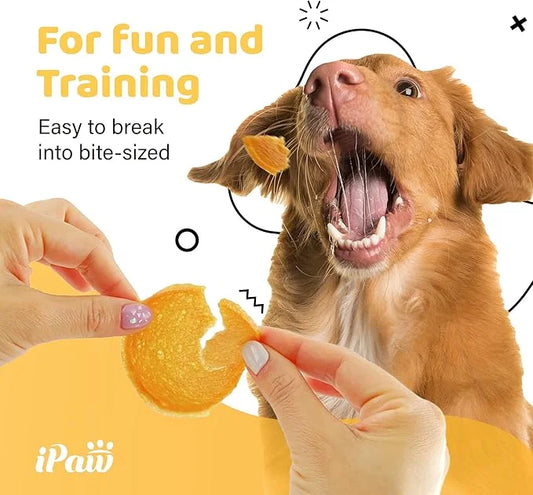 Dog Treats for Puppy Training, All Natural Human Grade Dog Treat, Hypoallergenic, Easy to Digest (Chicken Chips) - Product...
