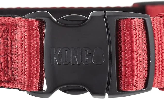 KONG Max HD Ultra Durable Neoprene Padded Dog Collar (Large, Red) - Product Image