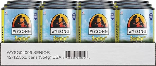 Wysong Senior™ with Organic Turkey Canned Dog Food - Product Image
