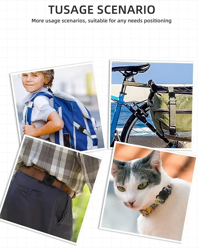 VB GPS Tracker for Dogs (2 Pack), Mini GPS Cat Tracker, Smart Pet Activity Tracker (iOS Only), No Monthly Fee, Compatible ...