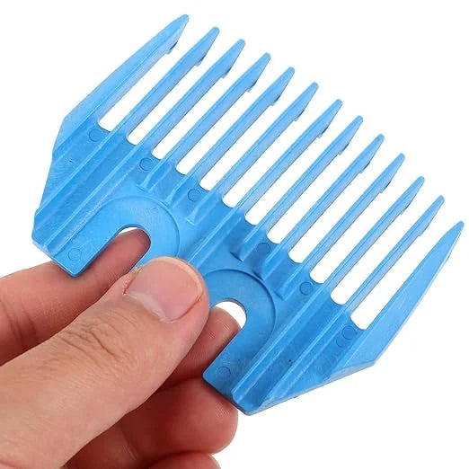 Kisangel 2pcs Sheep Shears Attachment Guard Electric Wool Shears Accessory Trimmer Guide Replacement Blades for Goat Shave...
