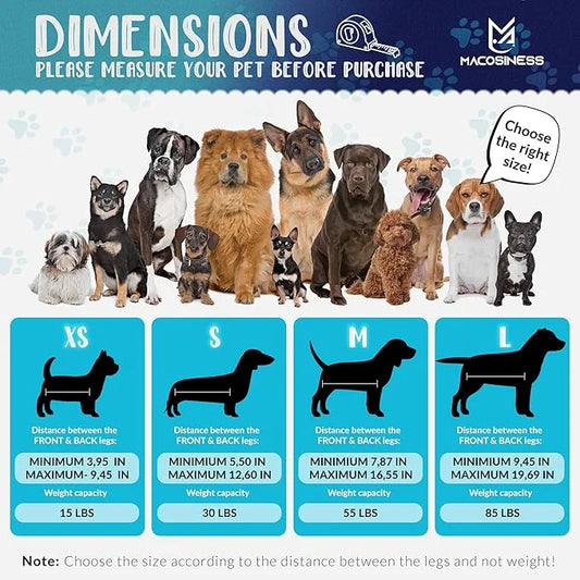2025 7-in-1 - Dog Grooming Hammock - Cat Nail Clipper Hammock - Dog Grooming Harness - Dog Hammock for Nail Trim - Cat Gro...