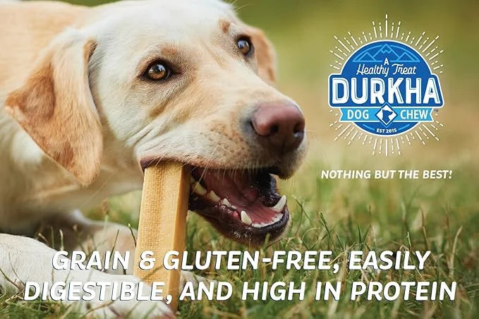 Yak Cheese Chews: Himalayan Yak Cheese Dog Chews- Natural, Healthy & Long Lasting Dog Treats - Grain, Gluten & Lactose-Fre...
