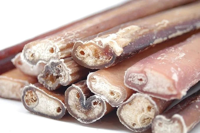 Top Dog Chews - Thick 12 Inch Bully Sticks, 100% Natural Beef, Free Range, Grass Fed, High Protein, Supports Dental Health...