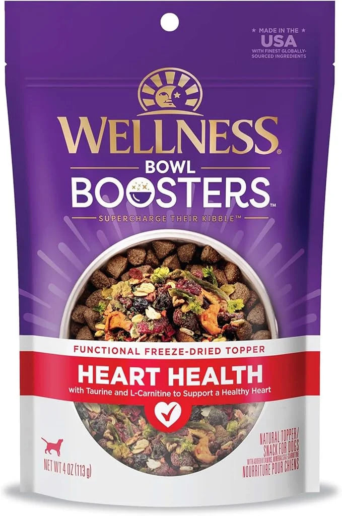 Wellness CORE Bowl Boosters Heart Health Dog Food Topper, 4 Ounce Bag - Product Image