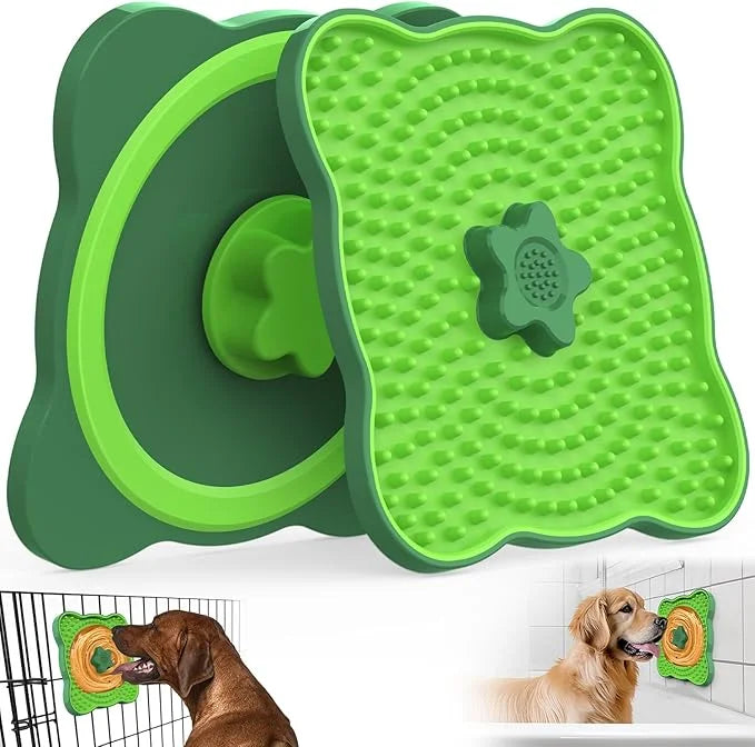 HOPET New Licking Mat for Dogs Crate, Interactive Large 7.1" Size Lick Mats for Boredom Relief & Anxiety Reduction, Soft &...