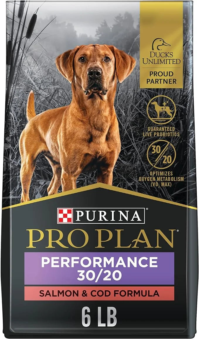 Purina pro plan Sport Performance 30/20 Salmon & Cod Formula Dry Dog Food - 6 lb. Bag - Product Image