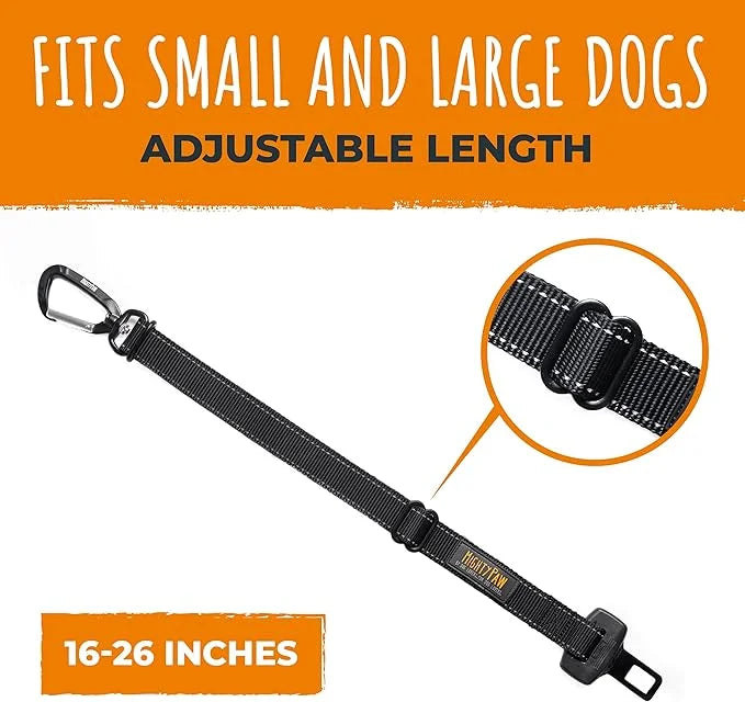Mighty Paw Dog Car Safety Belt - Dog Seatbelt Ensures Pet Protection While Driving - Seatbelt for Dogs for Car - Dog Vehic...