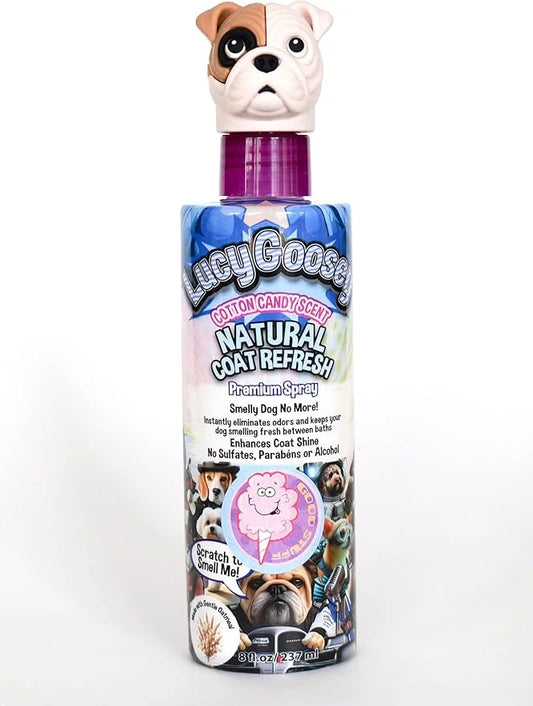 Dog Leave-in Conditioner and Detangler Spray – Odor Eliminator, Hydrating, Non-Greasy, Alcohol-Free Grooming Spray for Sof...